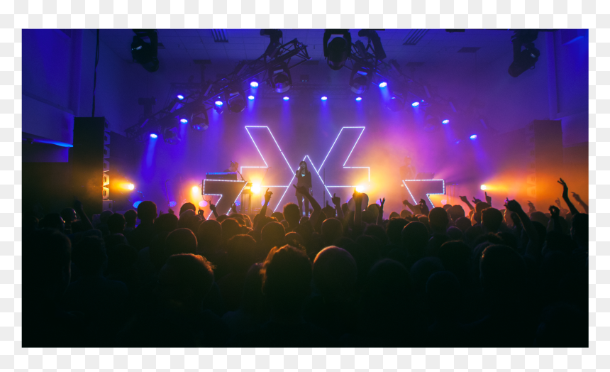 Rock Concert, HD Png Download - concert crowd png