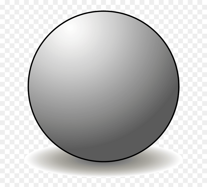 Golf Ball Sports Clipart - Circle, HD Png Download - golf ball clip art png