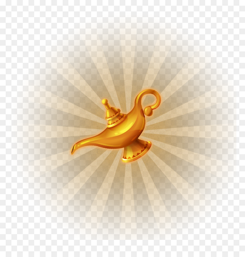 Genie"s Lamp - - Illustration, HD Png Download - genie lamp png