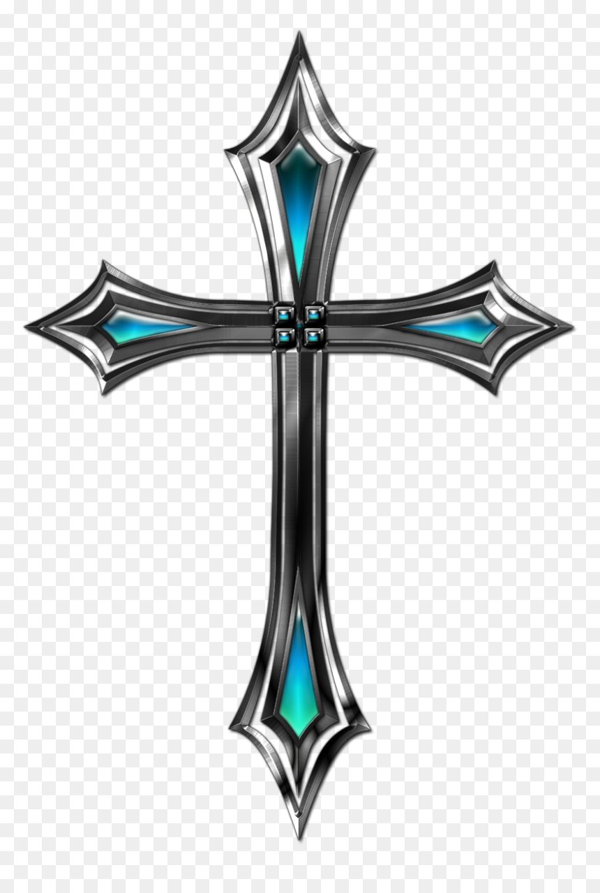 Silver Cross Transparent Background Clipart , Png Download - Clipart Silver Cross, Png Download - silver background png