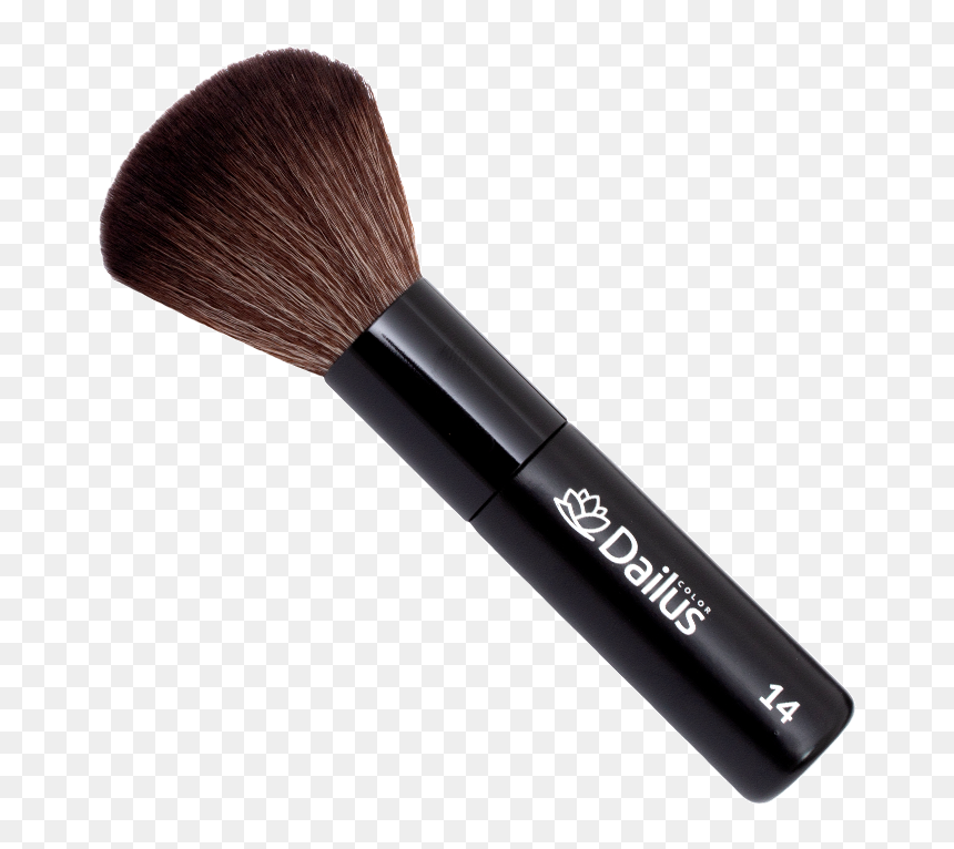Pincel Para Pó Profissional 14 Dailus - Makeup Brushes, HD Png Download - pincel png