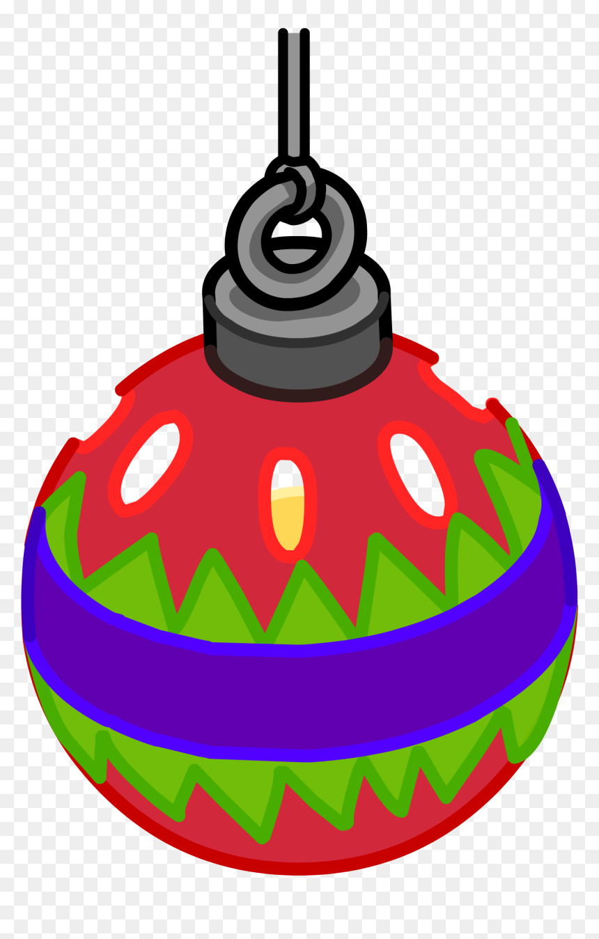Club Penguin Wiki - Bola De Navidad Club Penguin, HD Png Download - bolas de navidad png