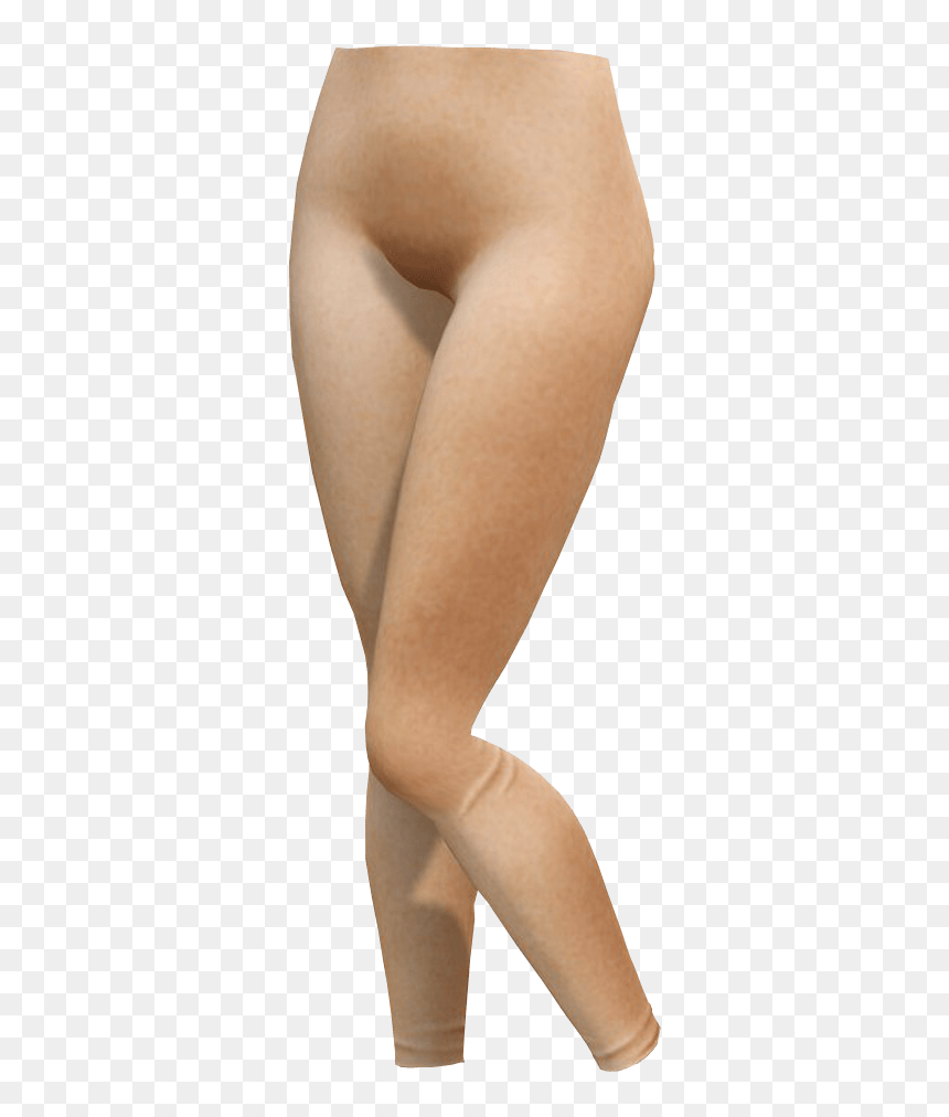 Beige Leggings - Leggings Transparent, HD Png Download - leggings png