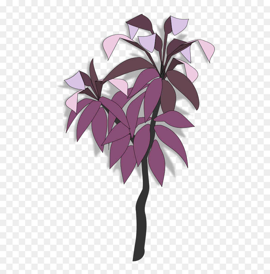 Plant-06 - Clip Art, HD Png Download - arbustos png