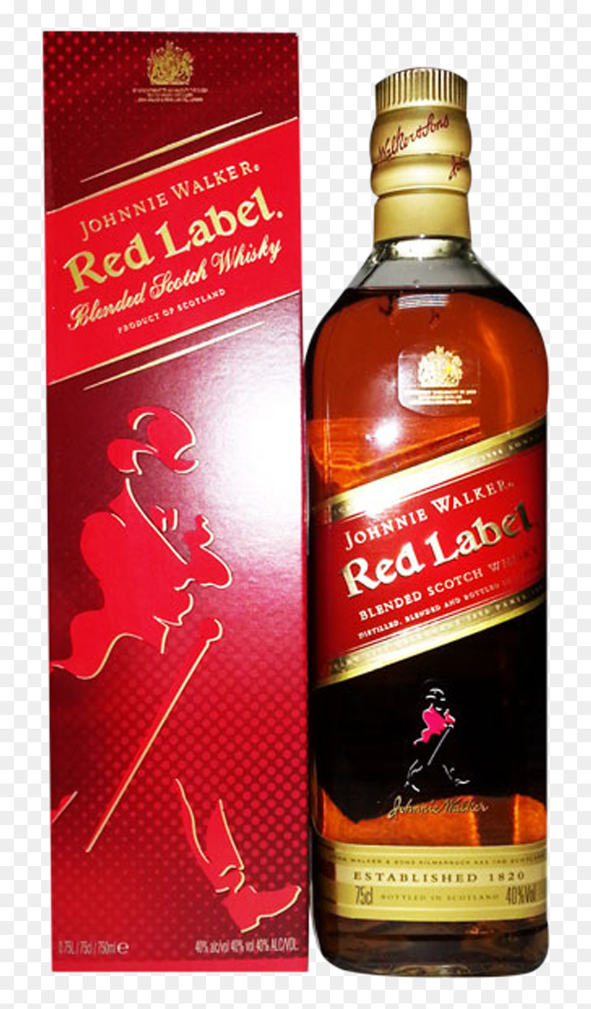 Glass Bottle, HD Png Download - hennessy label png