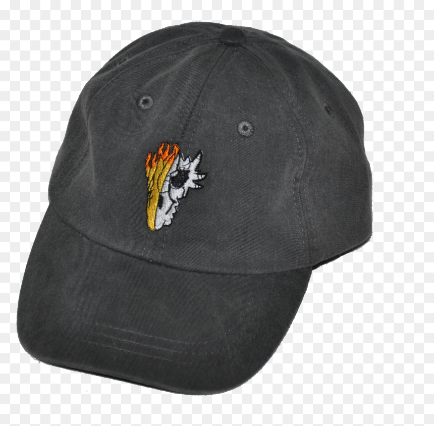 Image Of Burning Demonio Cap Charcoal , Png Download - Baseball Cap, Transparent Png - charcoal png