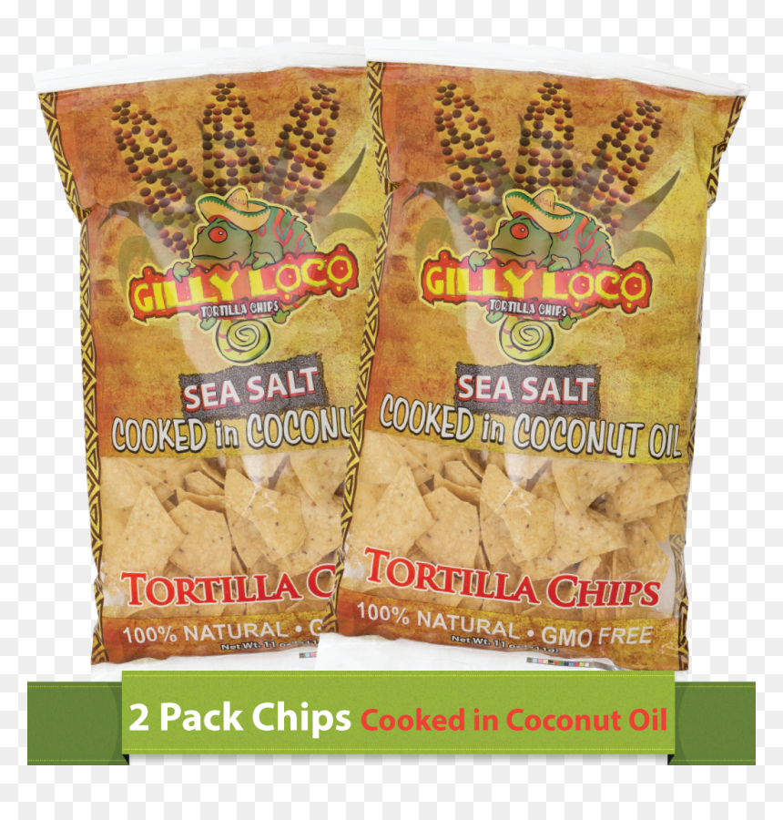 Chips Cooked In Coconut Oil "
 Class=, HD Png Download - bag of chips png