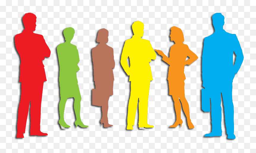 Escola Profissional Monsenhor João Maurício De Amaral - Business People Silhouette, HD Png Download - group of people silhouette png