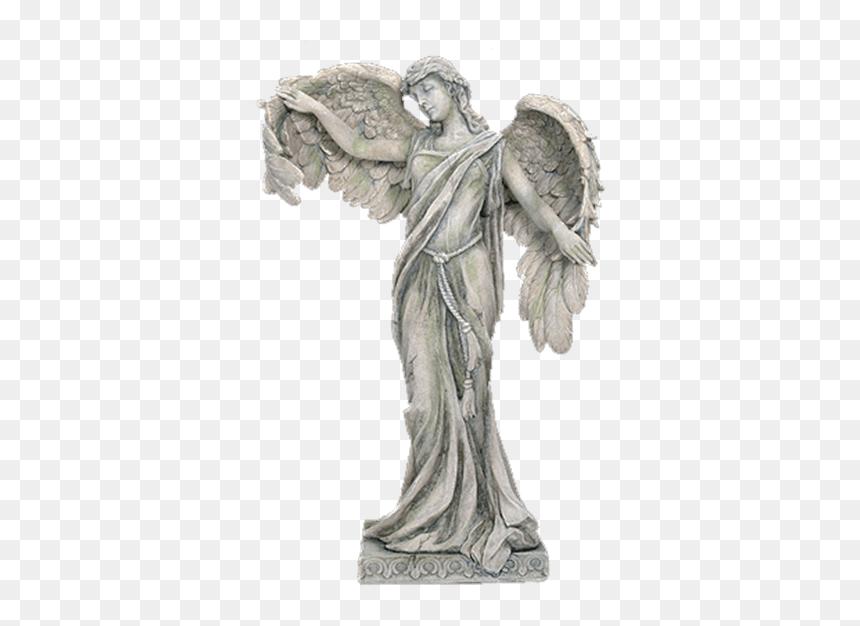 Thumb Image - Guardian Angel Statue Png, Transparent Png - angel statue png