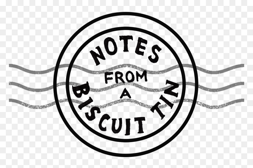 Notes From A Biscuit Tin - Circle, HD Png Download - postmark png