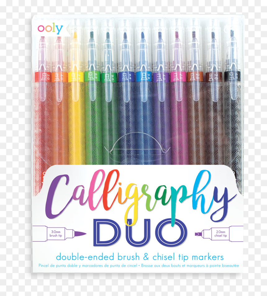 Ooly Calligraphy Duo, HD Png Download - pincel png