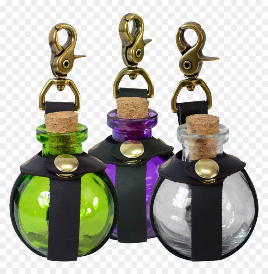 Potion Holders & Bottle Holders - Medieval Potion Bottles, HD Png Download - potion bottle png