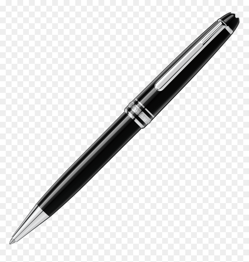 Ballpoint Pen Png - 10883 Mont Blanc, Transparent Png - fountain pen png
