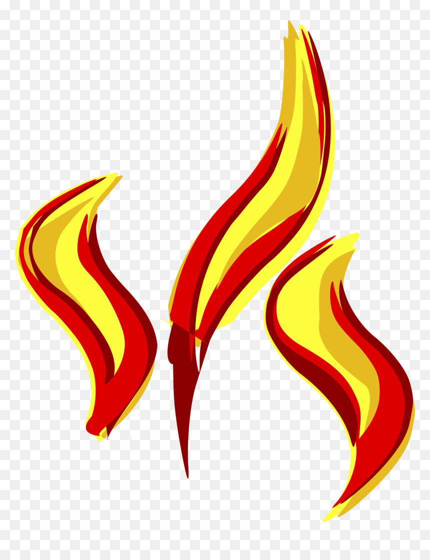 Flame Clipart Smoke - Flames Clip Art, HD Png Download - flames clipart png