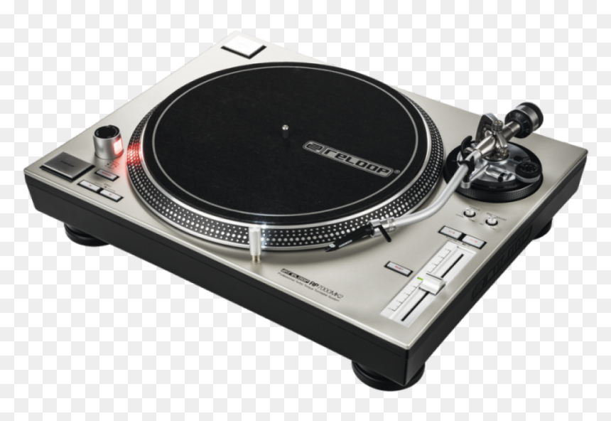 Reloop Rp-7000 Mk2 Professional Silver High Torque - Reloop Rp 4000 Mk2 Silver, HD Png Download - dj turntable png