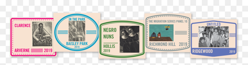 Jacob Lawrence They Were Very, HD Png Download - passport stamps png