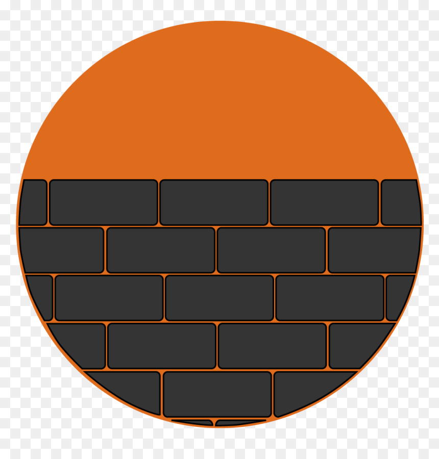 Wall & Floor Tiler Clipart , Png Download - Circle, Transparent Png - concrete wall png