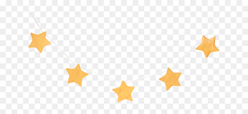 Thumb Image - Gold Star Garland Clipart, HD Png Download - estrelas png