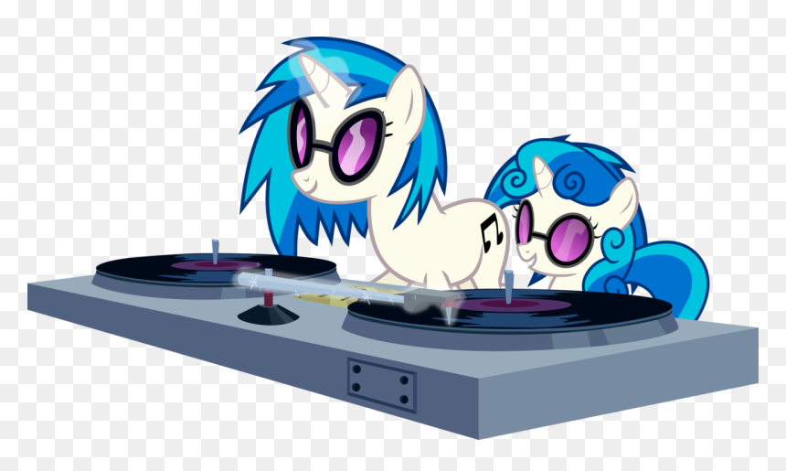 Transparent Dj Turntable Png - Dj Pon 3, Png Download - dj turntable png