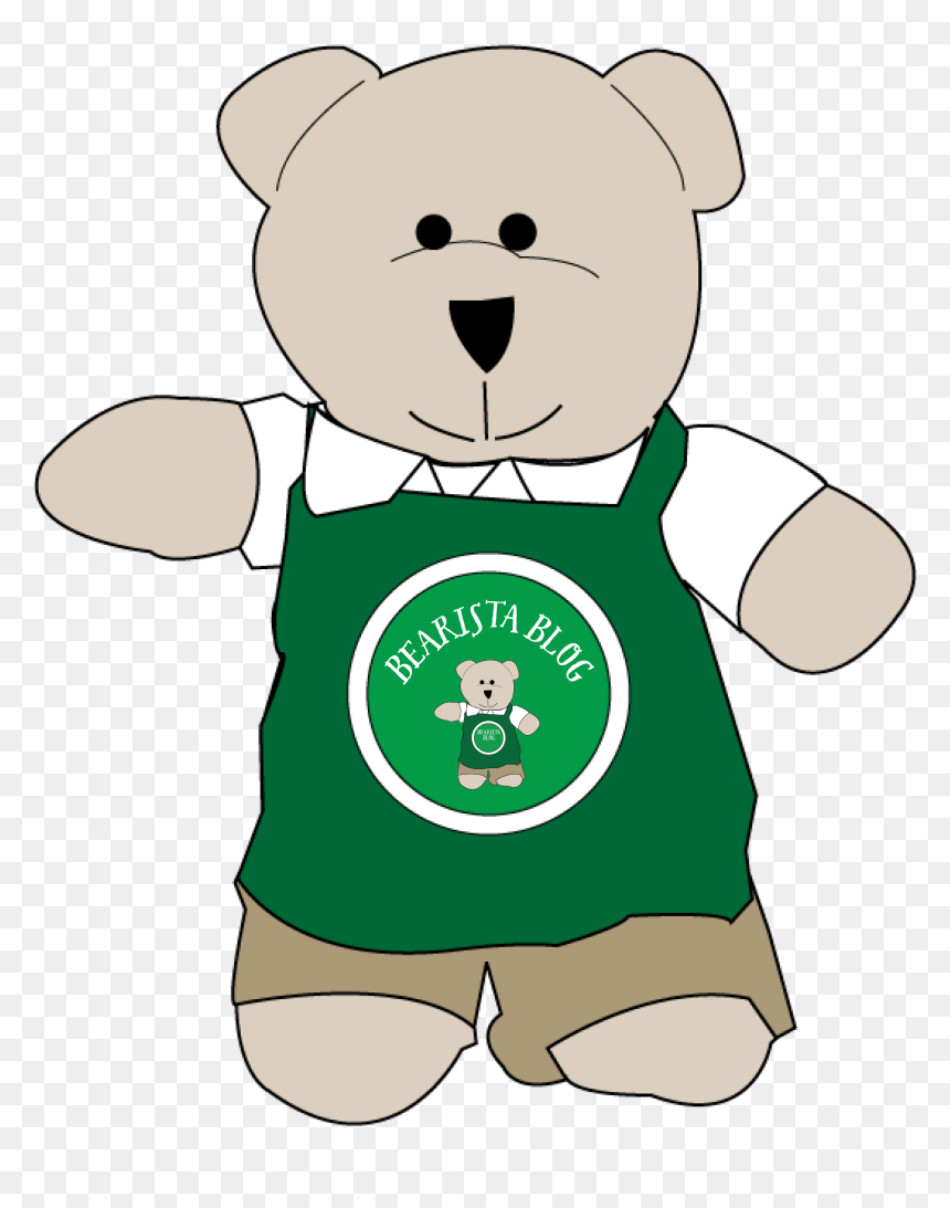 Bearistablog - Org - Starbucks Bear Cartoon, HD Png Download - baby bear png