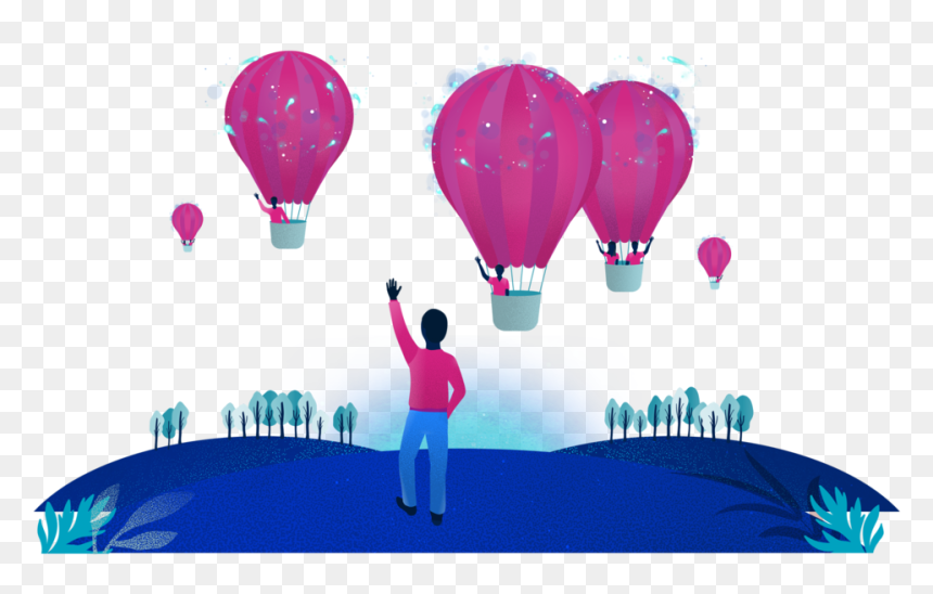 Airballoons - Hot Air Balloon, HD Png Download - hot air balloons png