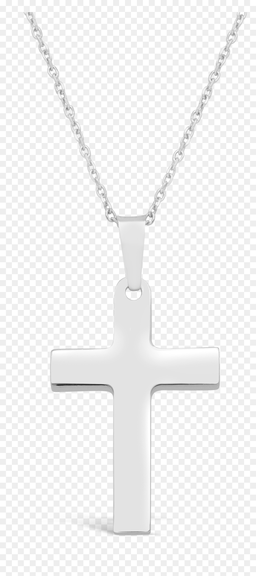 Locket, HD Png Download - cross necklace png