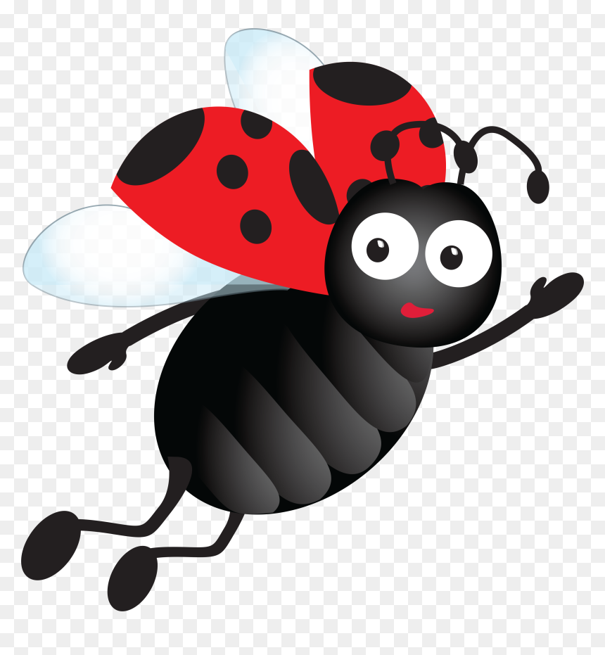 Ladybird Flying Clip Art , Png Download - Ladybird Flying Clip Art, Transparent Png - fly clipart png