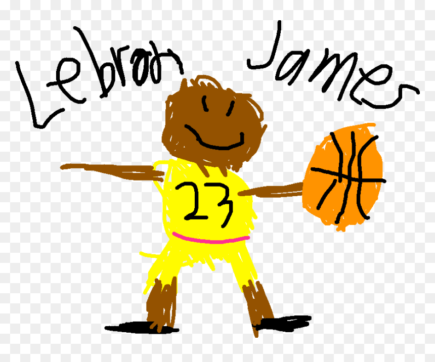 Cartoon, HD Png Download - lebron face png