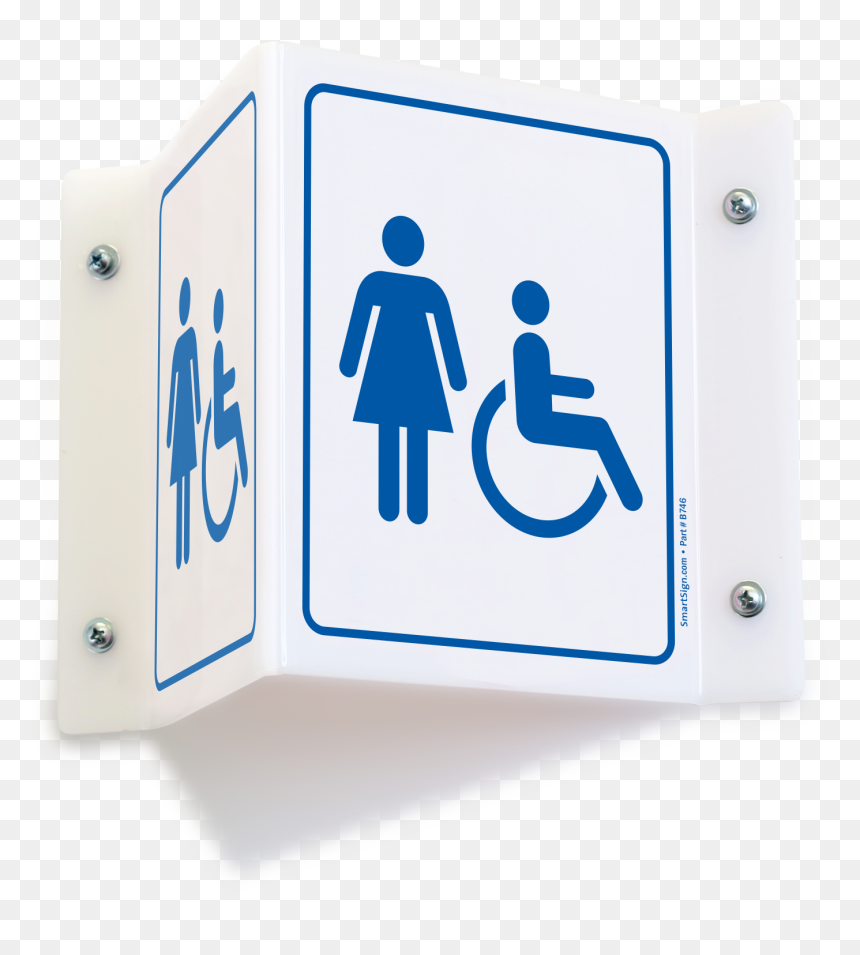 Hombres Discapacitados Png, Transparent Png - female sign png