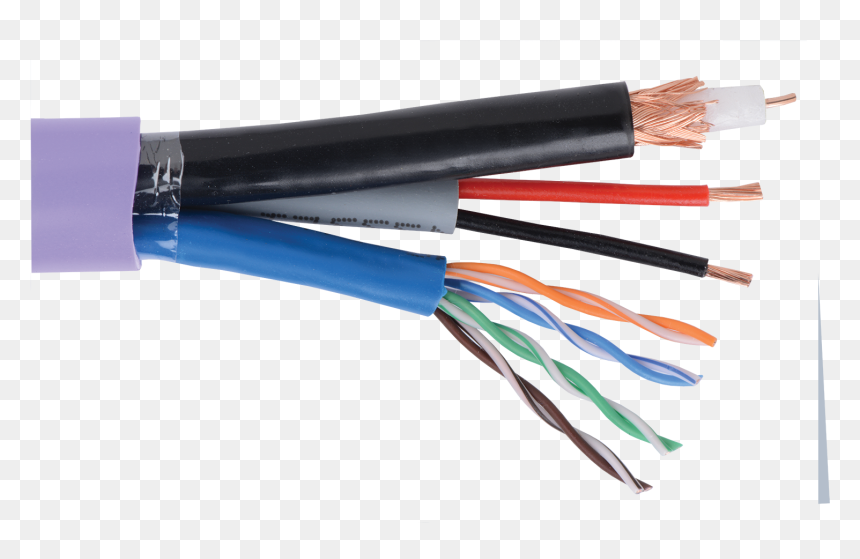 Multi Core Hybrid Cable, HD Png Download - cables png