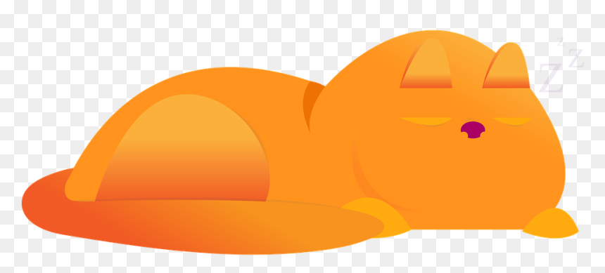 Clip Art, HD Png Download - sleeping cat png