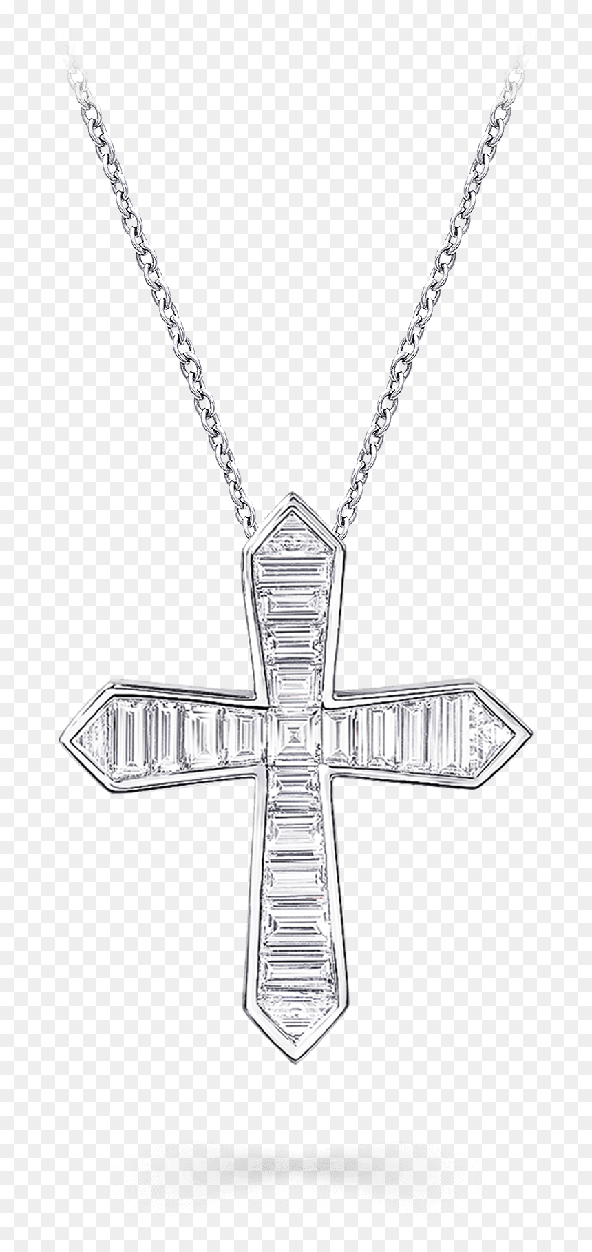 Locket, HD Png Download - cross necklace png