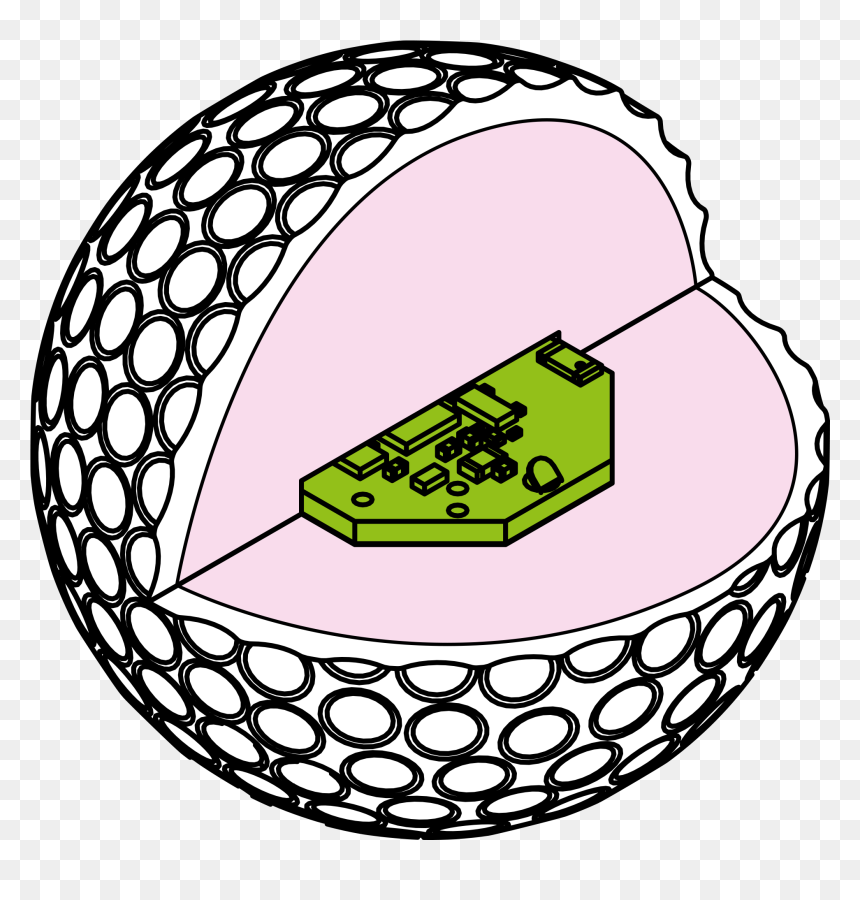 Nike Ball Golf Bluetooth, HD Png Download - golf ball clip art png