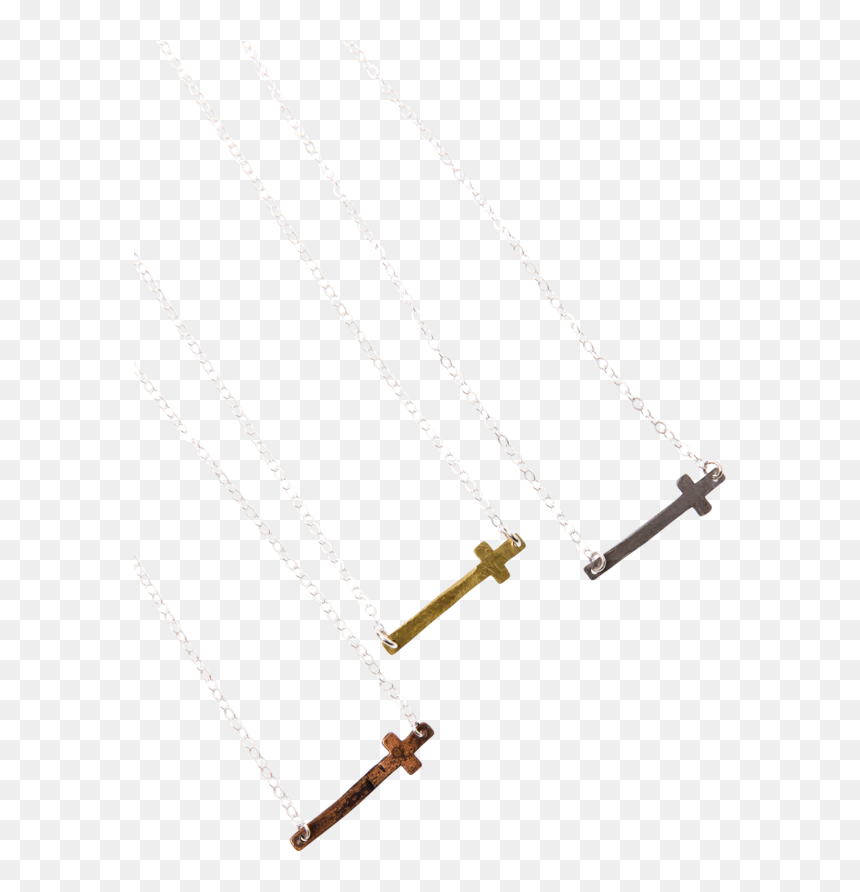 18 - Pendant, HD Png Download - cross necklace png
