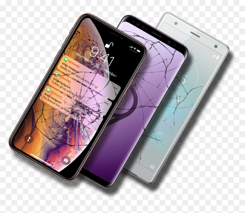 Fiksist Ny, HD Png Download - broken phone png