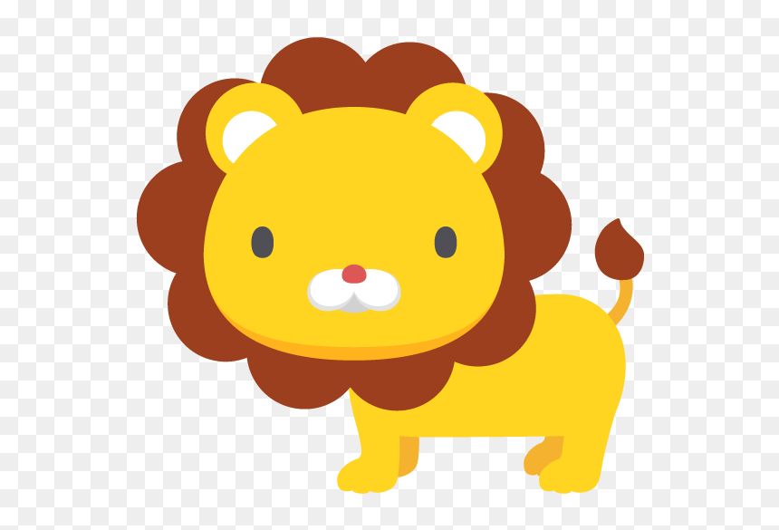 Cartoon, HD Png Download - lion vector png