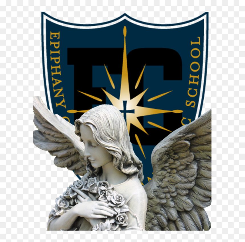 Ecs Tuition Angels - Png Angel Statue, Transparent Png - angel statue png