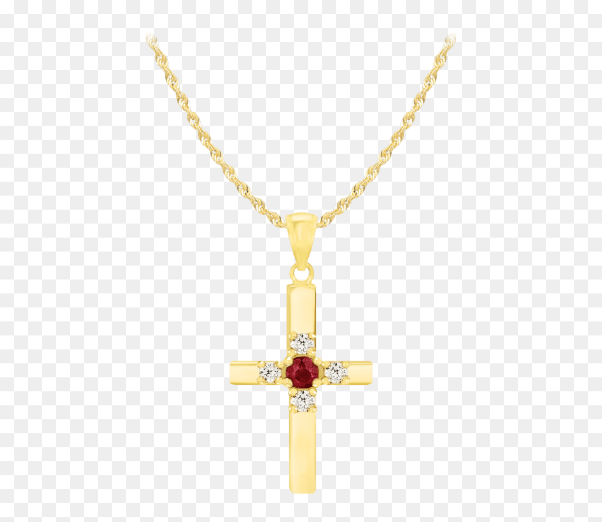 Pendant, HD Png Download - cross necklace png