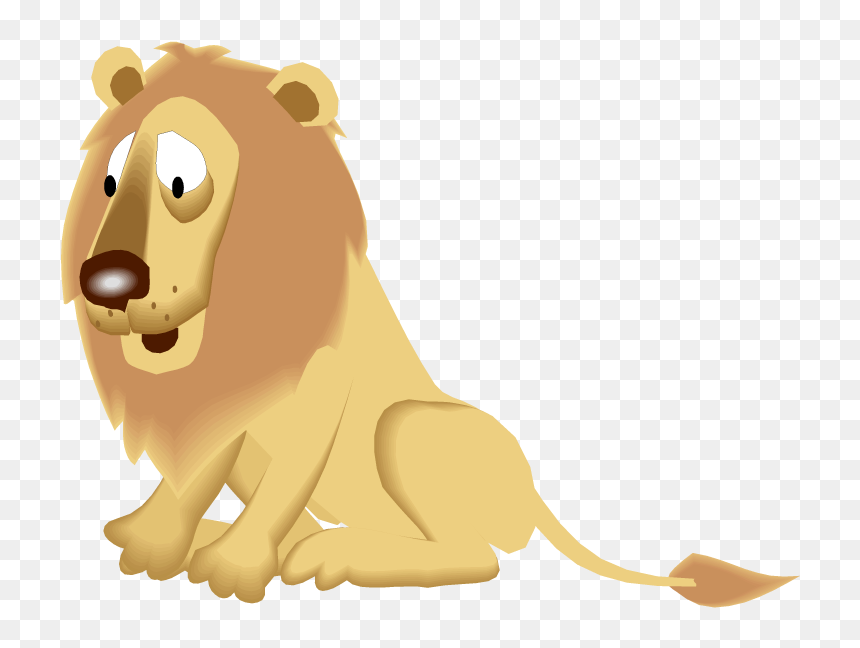 Transparent Lion Clip Art - Vector, HD Png Download - lion vector png
