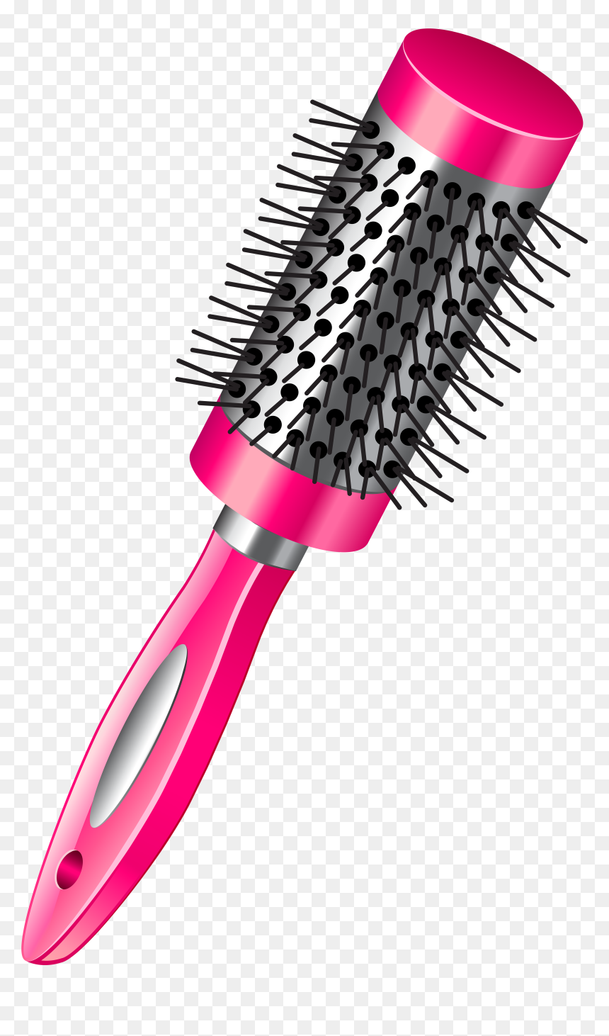 Collection Of Hair - Hair Brush Clipart Transparent, HD Png Download - hair png images