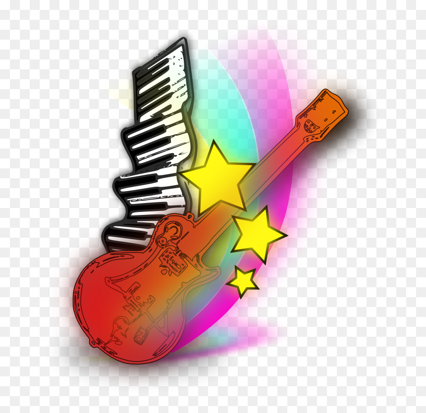 Music Clipart, Vector Clip Art Online, Royalty Free - Vector Music Clipart Png, Transparent Png - music clipart png