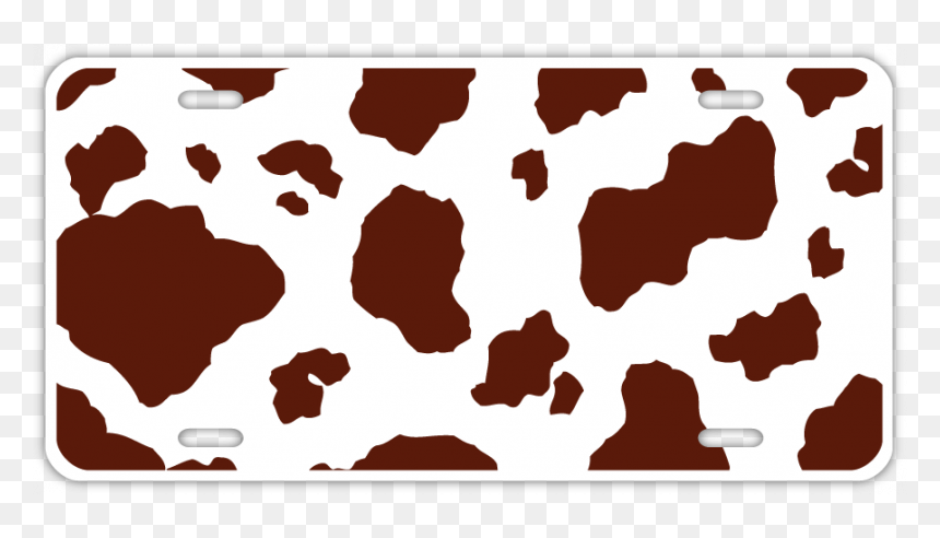 Cow Clipart Spot - Purple Cow Print, HD Png Download - spots png