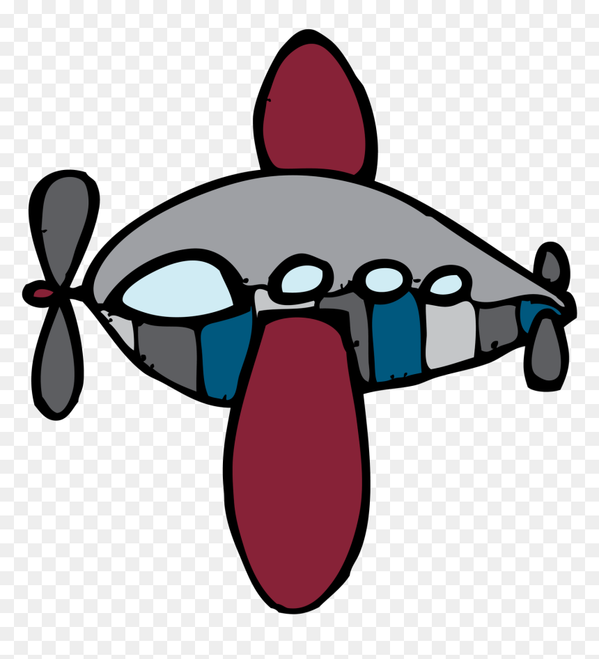 Our Kids Did An Amazing Job At The Aviation Expo - Airplane Melonheadz Clipart, HD Png Download - cartoon airplane png