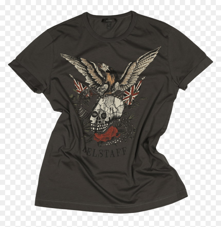 Belstaff Stondon T-shirt Man, Charcoal - Active Shirt, HD Png Download - charcoal png