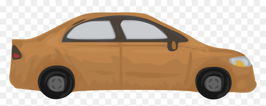 Transparent Car Drawing Png - Car Drawing With Color, Png Download - car drawing png