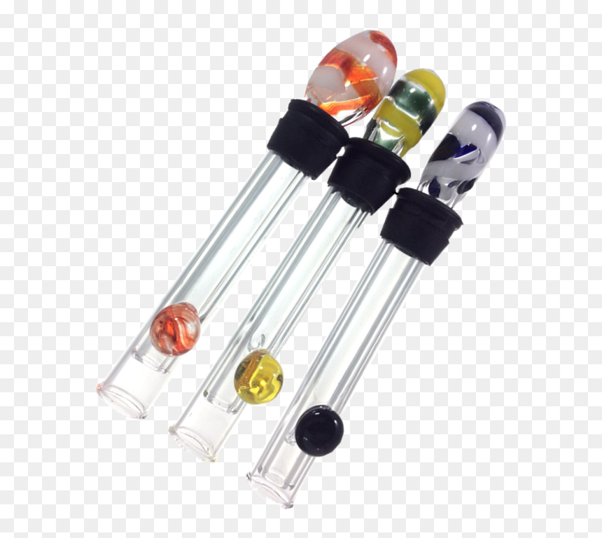 Glass Blunt 6 Inch - Glass Bottle, HD Png Download - lit blunt png