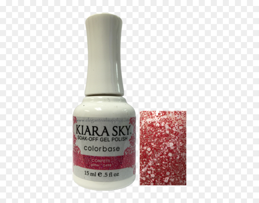 Kiara Sky Gel Tahitian Princess, HD Png Download - glitter confetti png