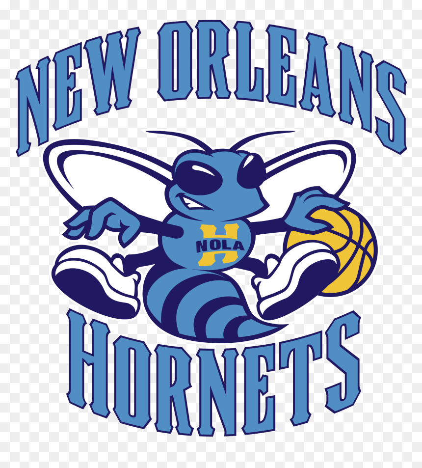 Charlotte Hornets Symbol - New Orleans Hornets Logo, HD Png Download - charlotte hornets logo png