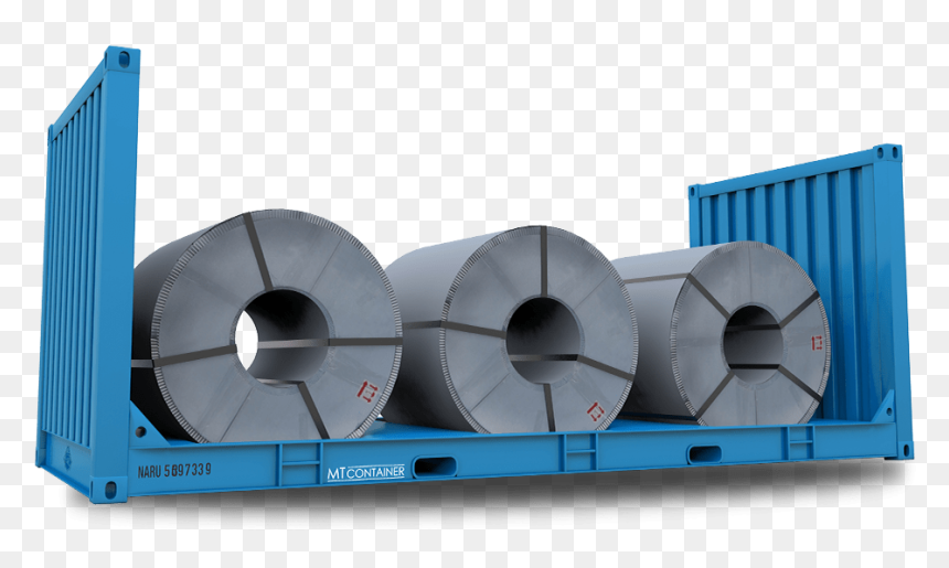 Flat Rack Container Png Clipart , Png Download - Flat Racks, Transparent Png - container png