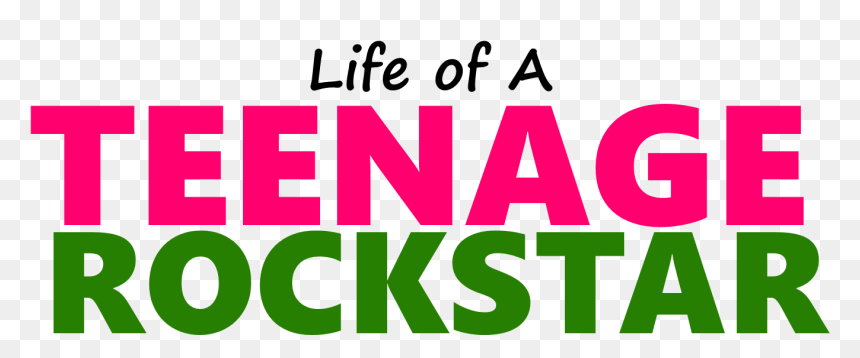 Life Of A Teenage Rockstar Logo - Lifecubby, HD Png Download - rockstar logo png